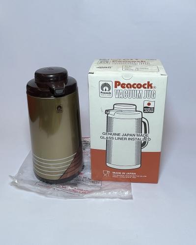 Japanese tea thermos Peacock