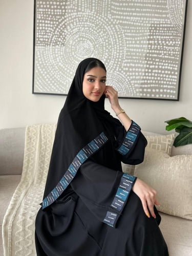 عباية سحر الزمرد