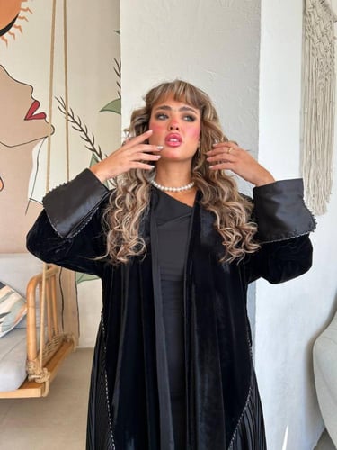 New abaya velvet tiktok