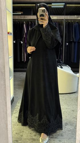 عباية مع تطريز F44