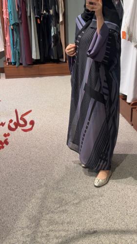 شيفون مقلم F49