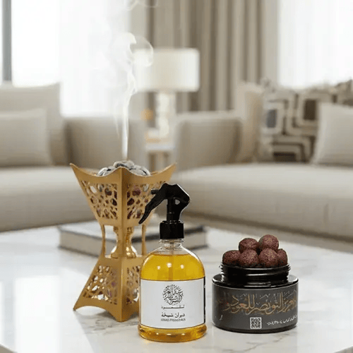 معطر جو بخاخ ديوان شيخة+بخور دار شيخة
