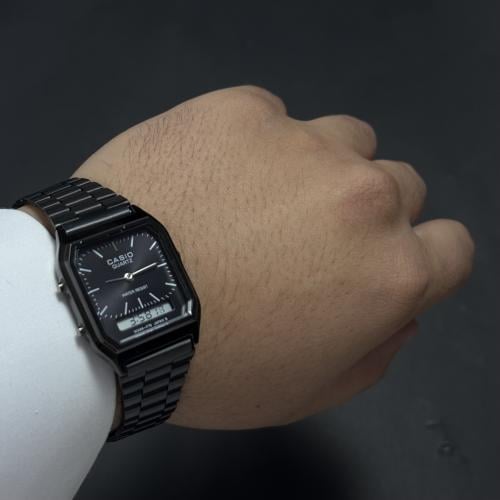 ساعة كاسيو اسود