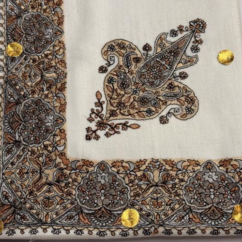 شال كشميري نص ترمه