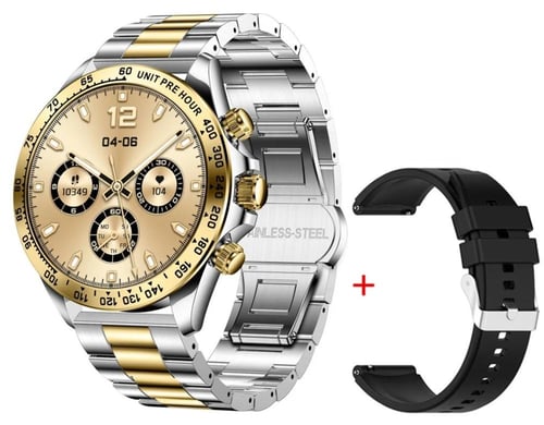 AK63 ساعة ذكية فولاذية 1.43 بوصة شاشة Amoled