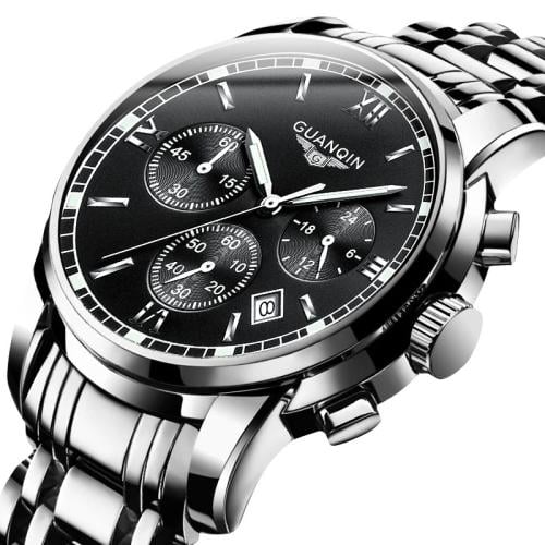 GUANQIN ساعات رجالية هاردليكس