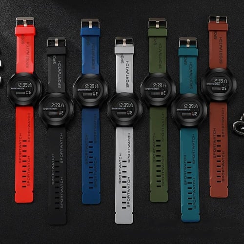 ساعة بوشي الرياضية الرقمية الرجالية، فاخرة ومقاومة...