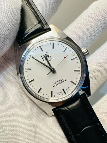 ساعة شنغهاي للرجال حركة ميكانيكية