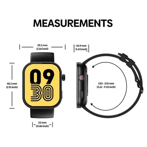 ساعة ذكية Zeblaze Btalk Plus مع شاشة HD وميزة الات...