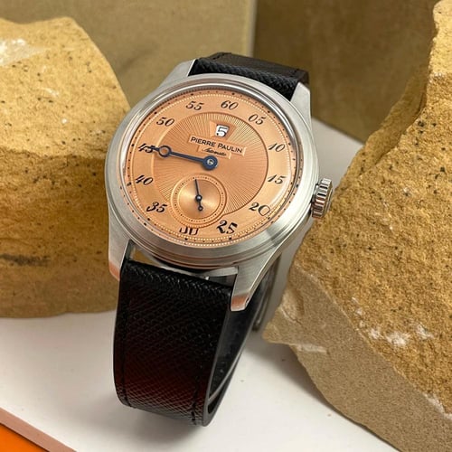ساعة بيير بولين ستيل ميكانيكية