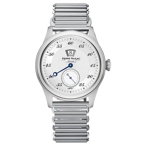 ساعة بيير بولين ستيل ميكانيكية