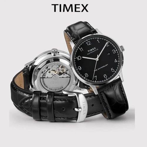 ساعة TIMEX الفاخرة الأوتوماتيكية من الفولاذ المقاو...