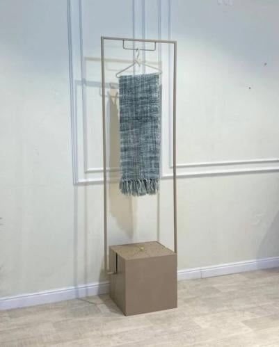 Clothing hanger with incense burner