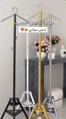 Clothes hanger for abayas and clothes with an incense burner