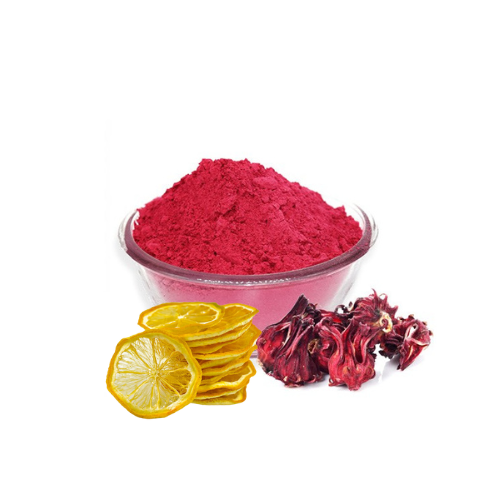 كاركديه مطحون بالليمون المجفف