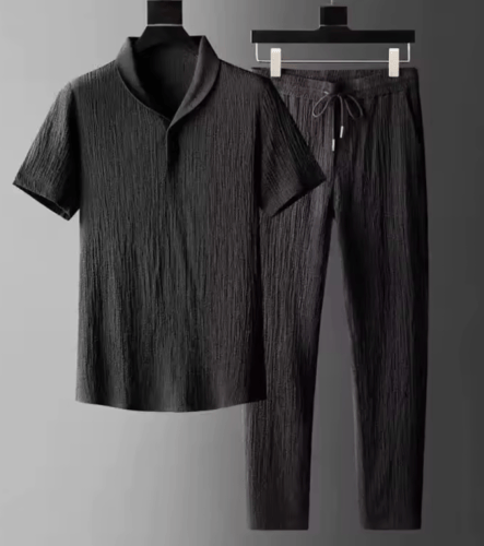 طقم صيفي فضفاض كلاسيكي