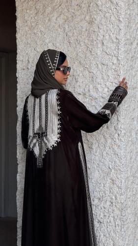 Modern Aseeri Design , Olive Green