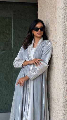 Modern Aseeri Design , light blue