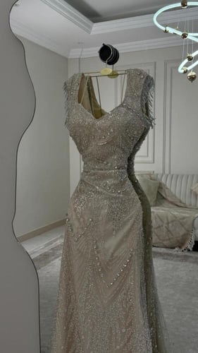 فيتان سهره الخامة تل مطرزه بخرز وفصوص زركون