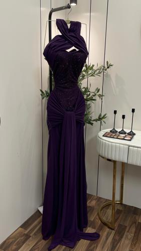 فستان سهره موف الخامة