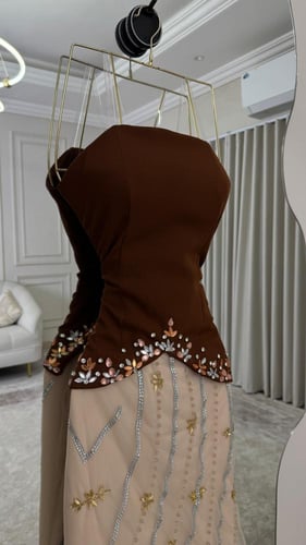 فستان سهره بيج