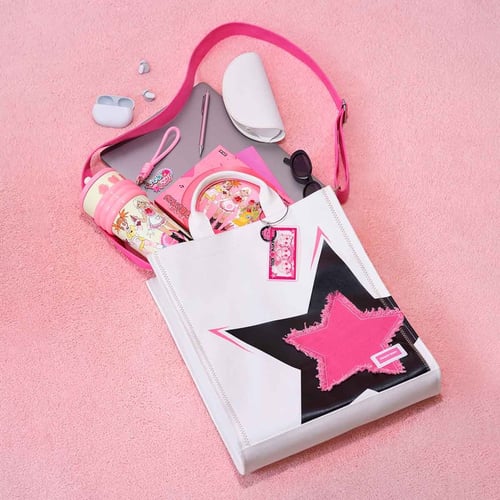 peach riot حقيبة سلسلة ساعة الذروة