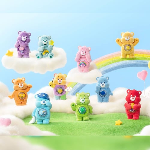 care bear سلسلة العناق الملون