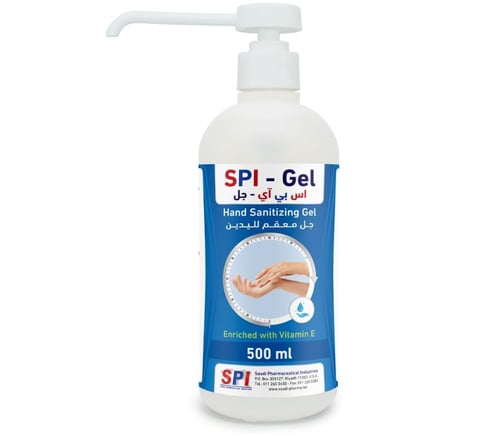جل معقم SPI لليدين يحتوي على 70٪ كحول الإيثانول 50...