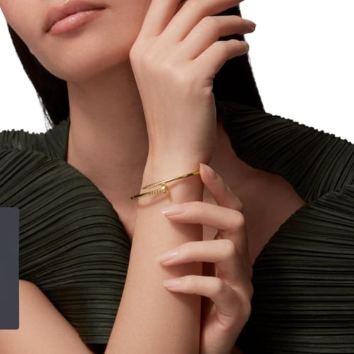 سوار كارتييه جوست ان كلو ذهب اصفر