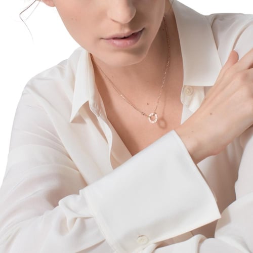 قلادة كارتييه 2 leve ذهب ماسات