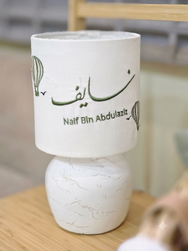 أبجورة مطرزة