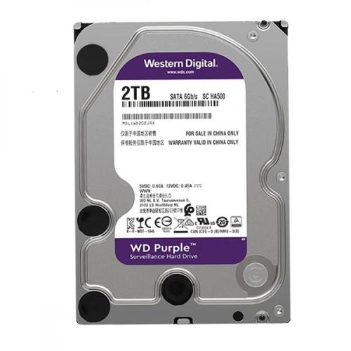 هارديسك ويسترن ديجيتال بنفسجي 2 تيرا WD Purple 2TB...