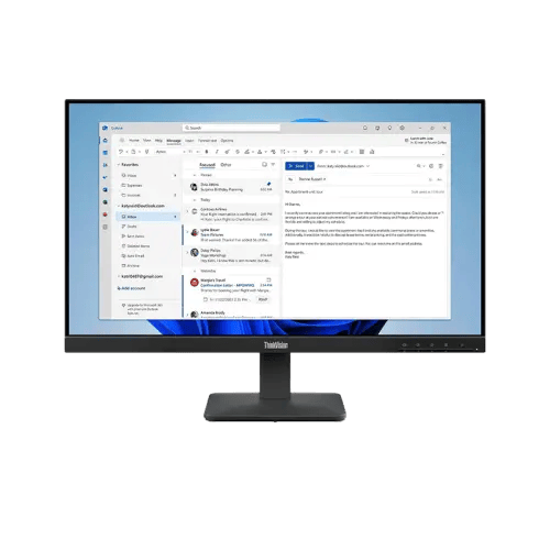 شاشة كمبيوتر لينوفو 23.8 بوصة Lenovo S24-4e (دقة F...