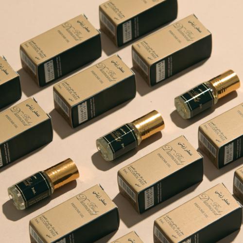 عطر بلاك دايموند زيتي 3 مل - 12 قطعة