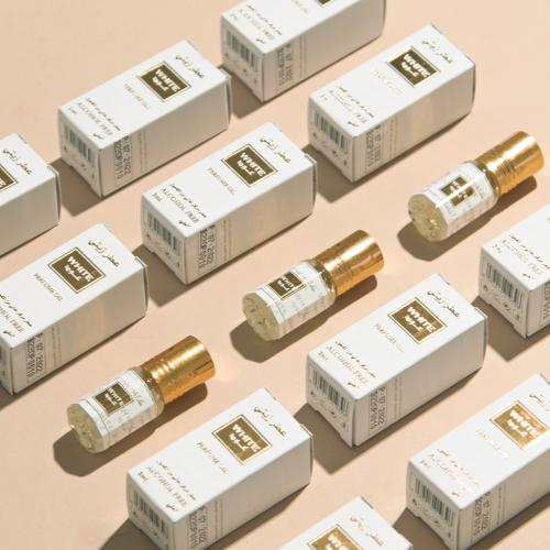عطر وايت عود زيتي 3 مل - 12 قطعة