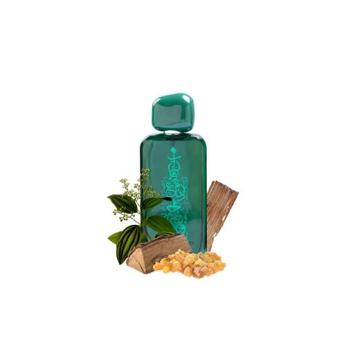 عطر احرف اخضر بخاخ