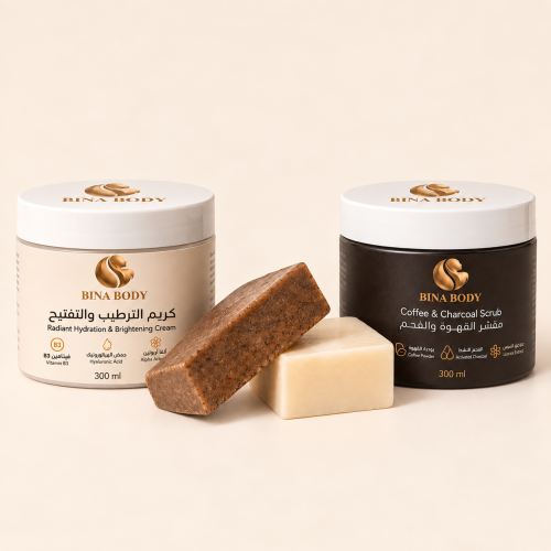 The developed exfoliation and brightening set
