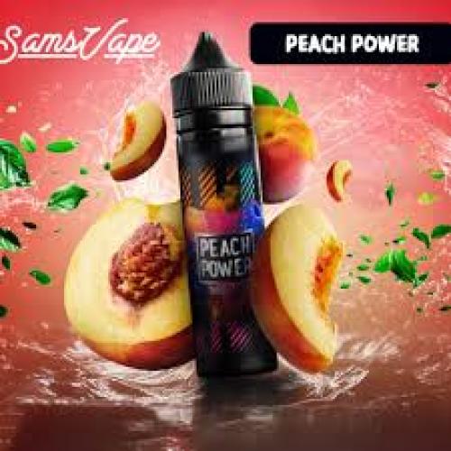 خوخ SamsVape Peach Power Ice 3mg