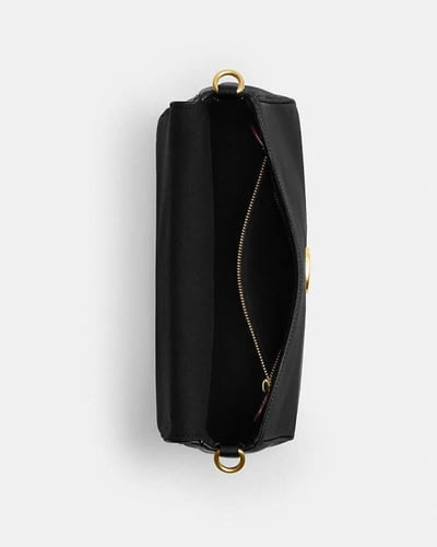 حقيبة كتف ناعمة من قماش التابي - كوتش