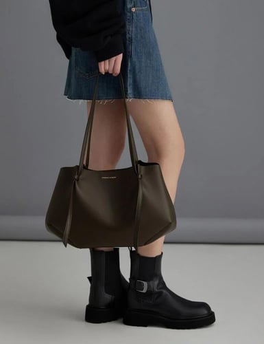 حقيبة كالا لون دارك موس - تشارلز اند كيث