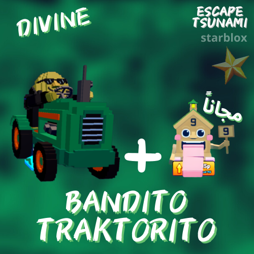 بانديتو تراكترتو مطور ماب الهروب من التسونامي | Ba...