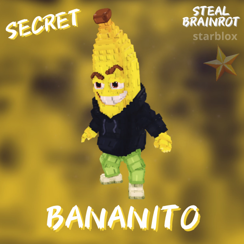 بانانيتو ماب السرقة | Bananito Steal a Brainrot