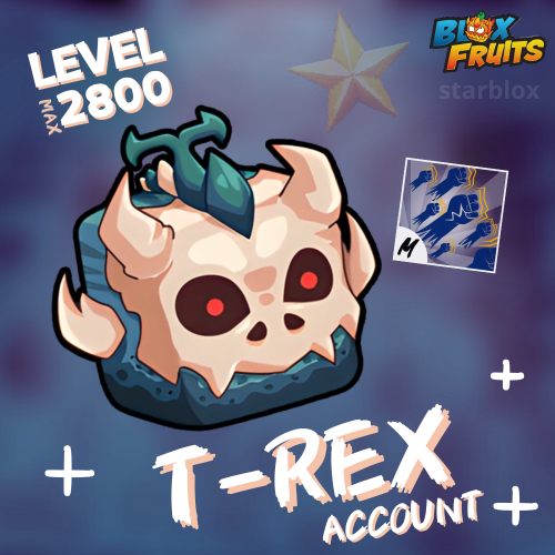 حساب فاكهة التيريكس بلوكس فروت | T-Rex Fruit Accou...