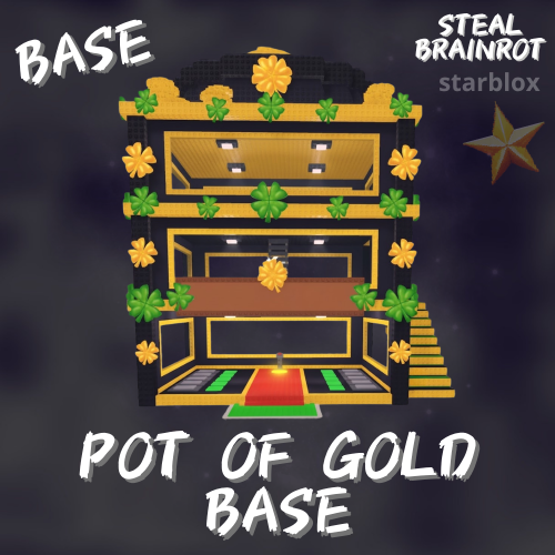 بوت اوف قولد بيس ماب السرقة | Pot of Gold Base Ste...