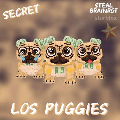 لوس بوقيز ماب السرقة | Los Puggies Steal a Brainro...