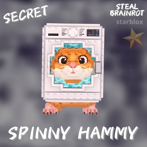 سبيني هامي ماب السرقة | Spinny Hammy Steal a Brain...