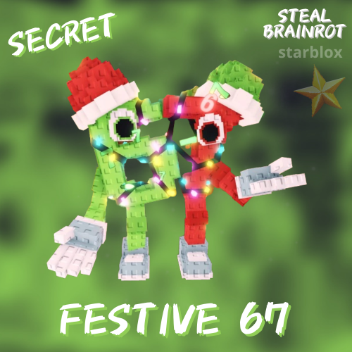 فيستيف 67 ماب السرقة | Festive 67 Steal a Brainrot