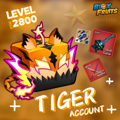 حساب عشوائي نادر مع فاكهة نمر بلوكس فروت | Tiger F...