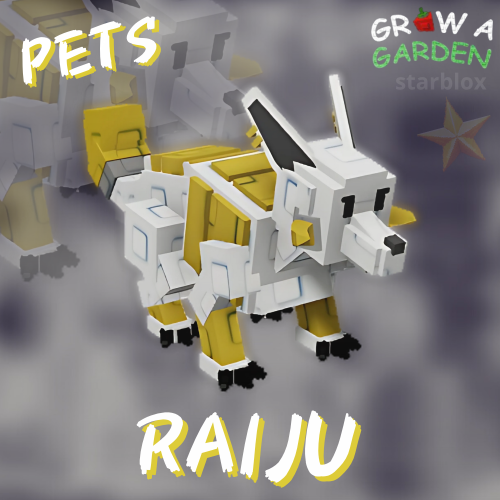 رايجو ماب المزرعة | Raiju grow a garden