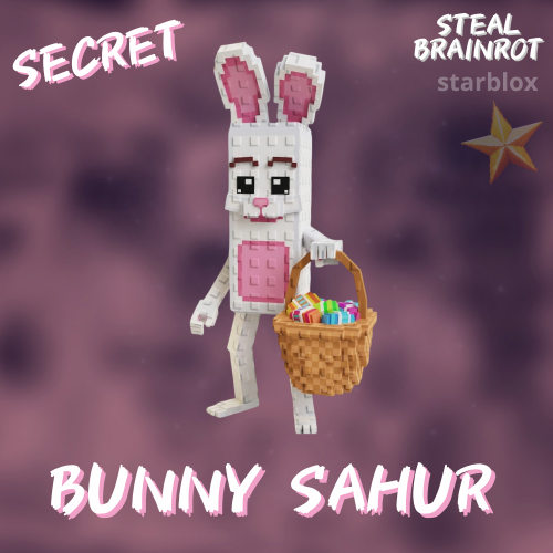 بني سحور ماب السرقة | Bunny Sahur Steal a Brainrot